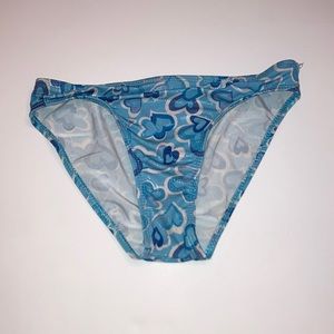 Size large  kids Blue heart swim bottoms